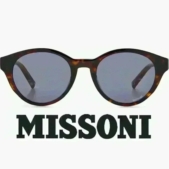 NWT MISSONI 49mm Round Sunglasses w/ Contrast Colors main image 7